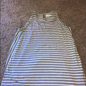 Womens Knee Length Flowy Dress